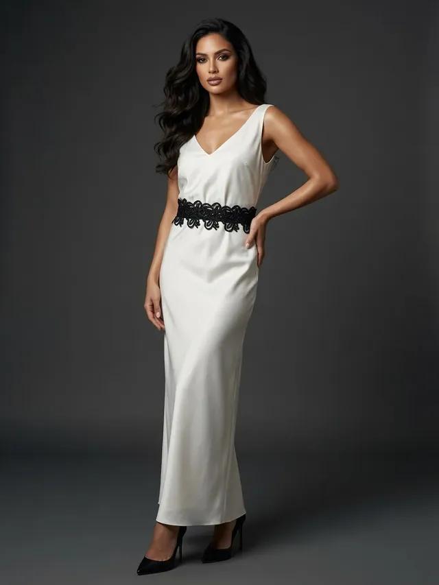Ivory cu Accent Negru