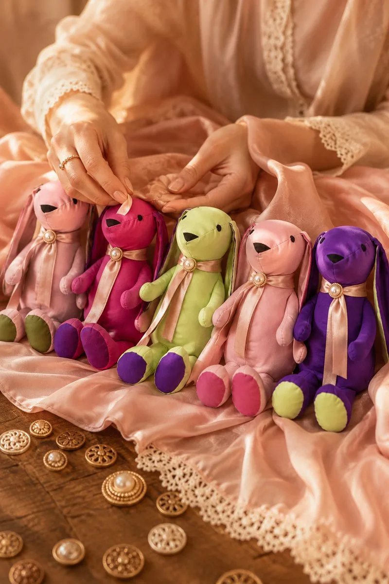Jucării handmade iepurași — Lucia Fashion
