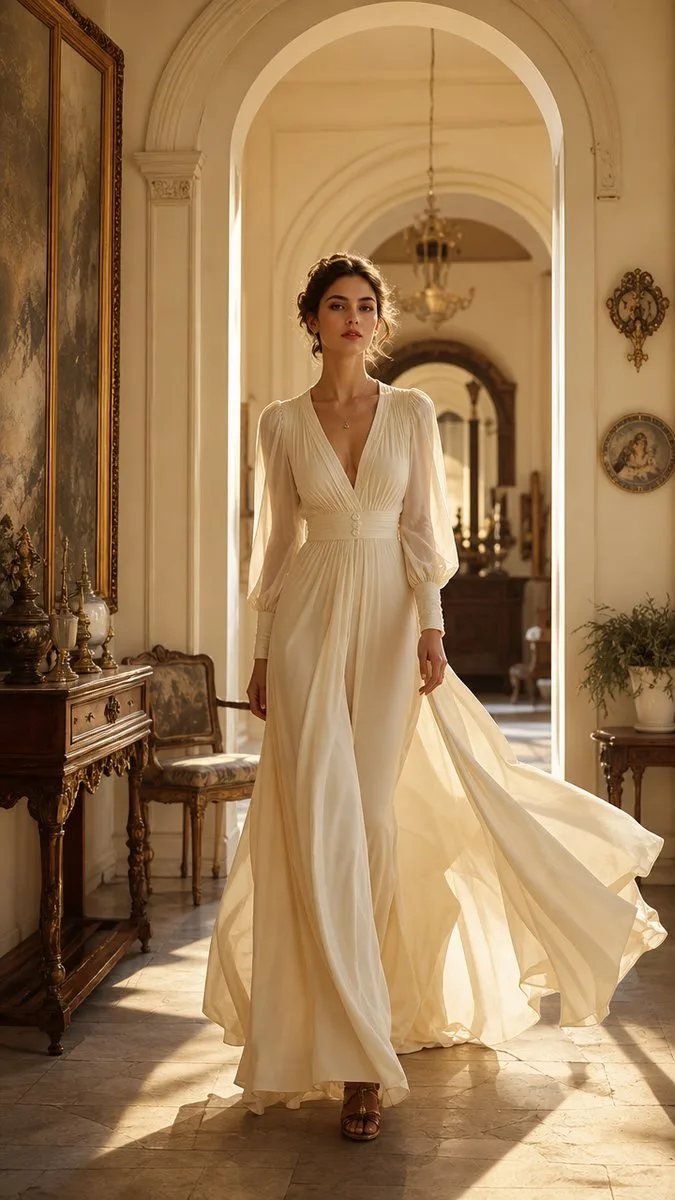 Rochie albă elegantă